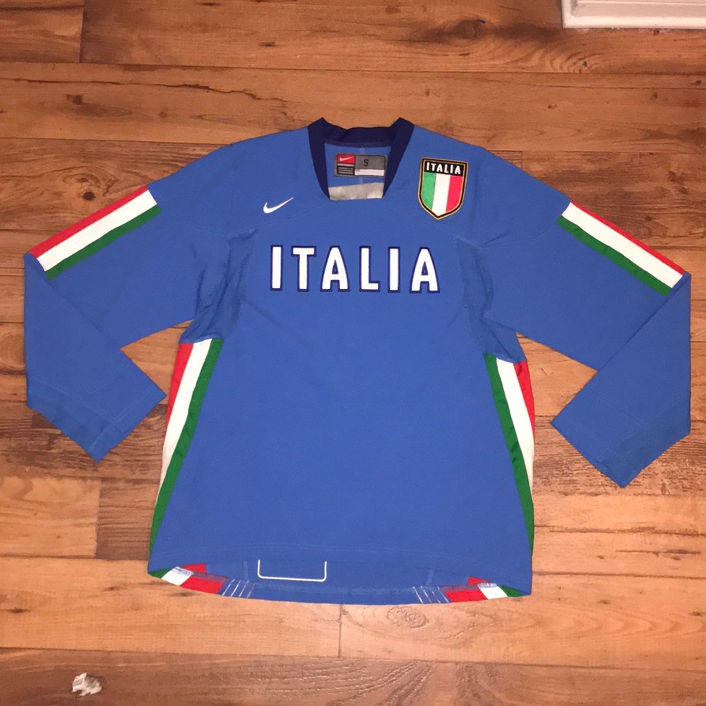 VINTAGE NIKE ITALIA HOCKEY JERSEY